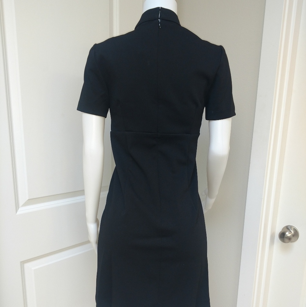 Trina Turk Camari Choker Collar Sheath Dress - Picture 2 of 4